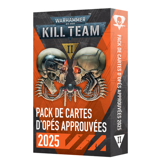 Kill team - Carte d'opes 2025