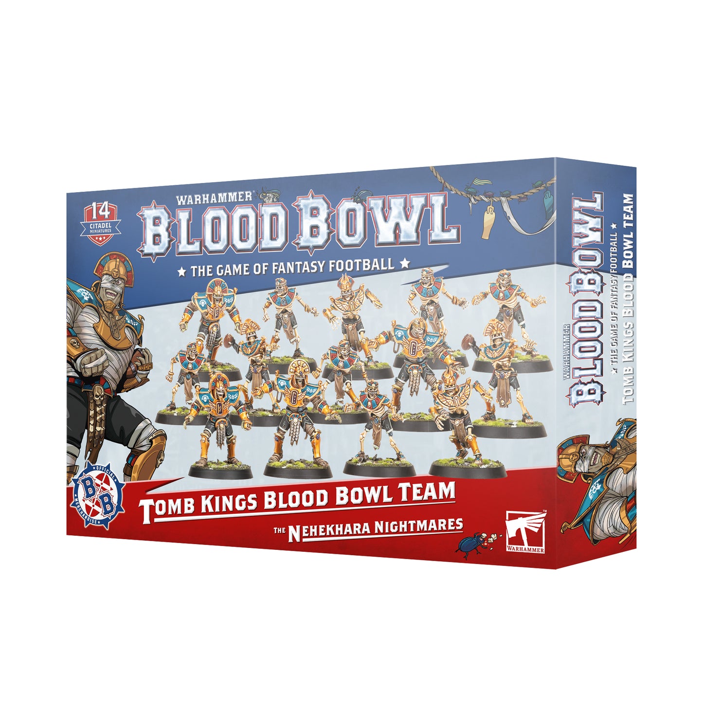 Blood Bowl Season3 - TombKings Nehekharan Nightmares Team