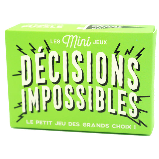Mini jeux - Décision Impossible