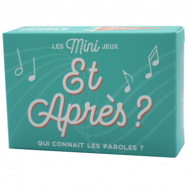 Mini jeux - Et après ?