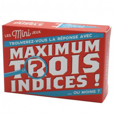 Mini jeux - Maximum trois indices